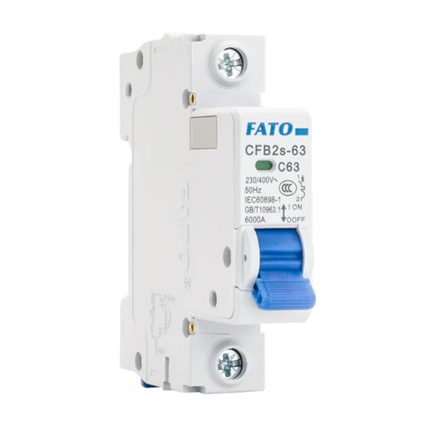 CFB2S-63 MCB DIN Rail AC Miniature Circuit Breaker