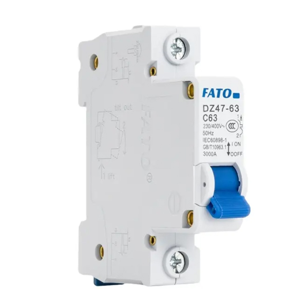 DZ47-63 Disjonction de circuit miniature MCB